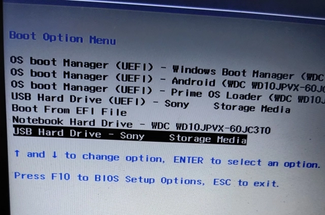 boot usb