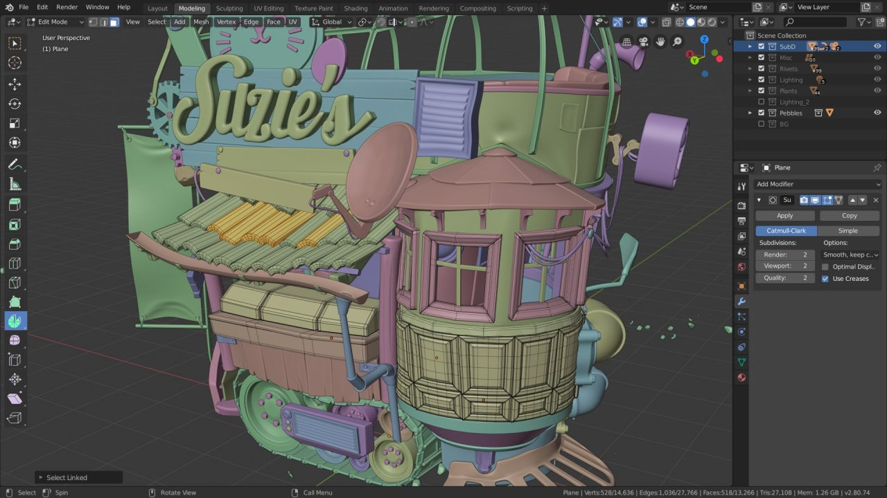 Blender - 최고의 무료 3D 모델링 소프트웨어