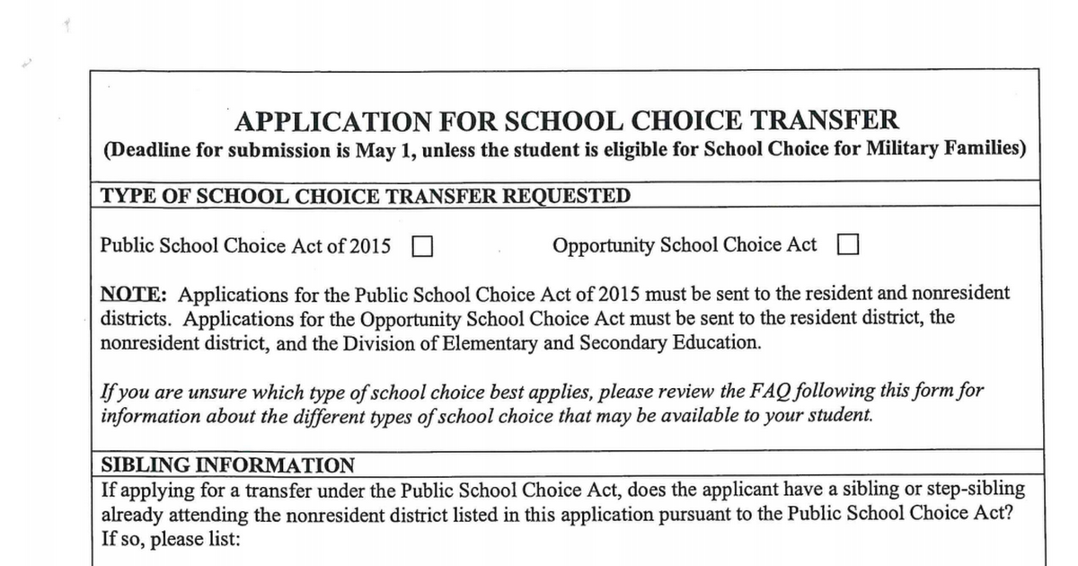 School Choice Form.pdf Google Drive