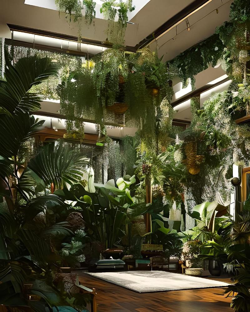 Indoor Garden Ideas A Lush Green Backdrop FABDIZ