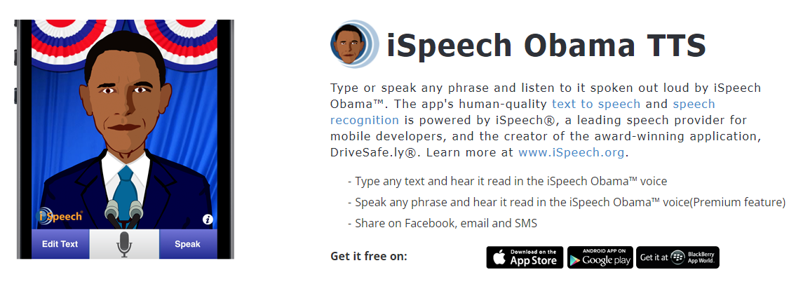 <strong>Best Obama Text to Speech Voice Generators</strong> 3