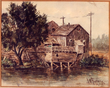 Albina Ferry Watercolor