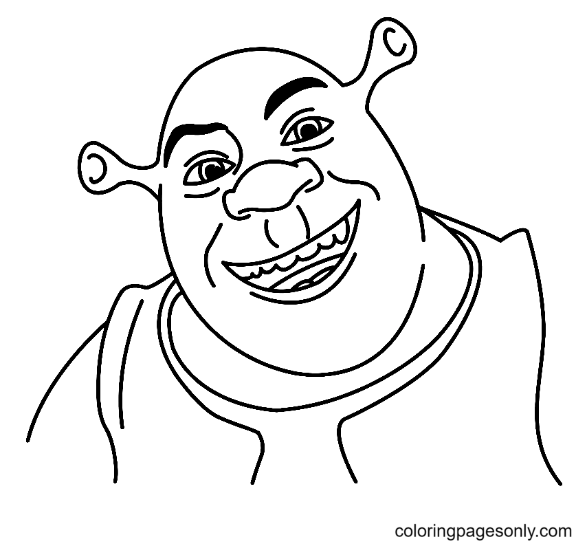 Shrek coloring pages