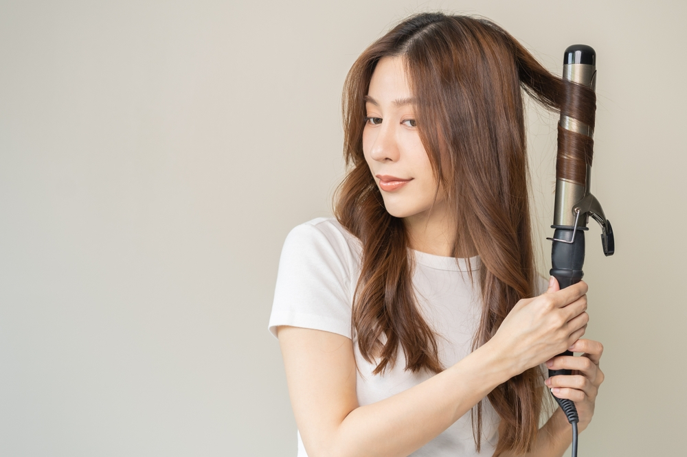 double layer heat insulation curling wands gorgeous curls hair frizz free automatic curlers