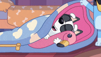 Time For Bed Sleeping GIF by Bluey