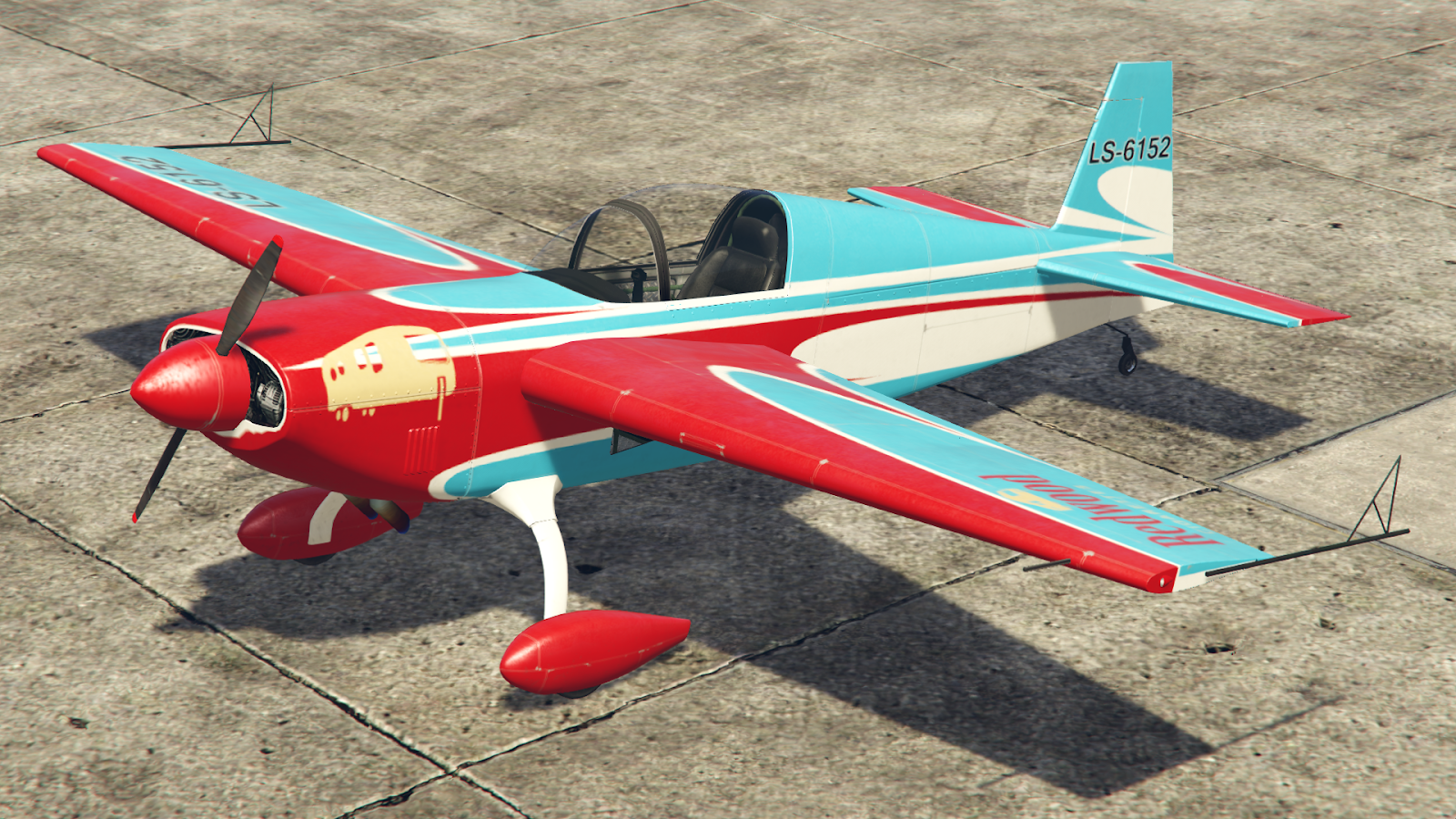 Mit GTA 5 Cheats kannst du jederzeit ein Mallard Stuntflugzeug spawnen