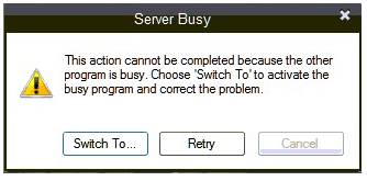 What is a QuickBooks Server Busy Error?