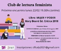 En este momento estás viendo CLUB DE LECTURA FEMINISTA 2021