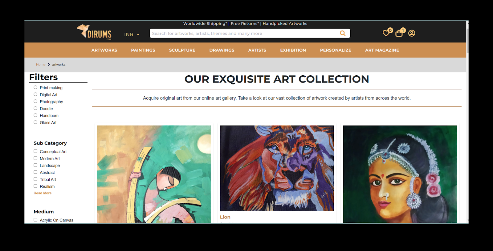 Online Art Gallery Helpful For An Artist