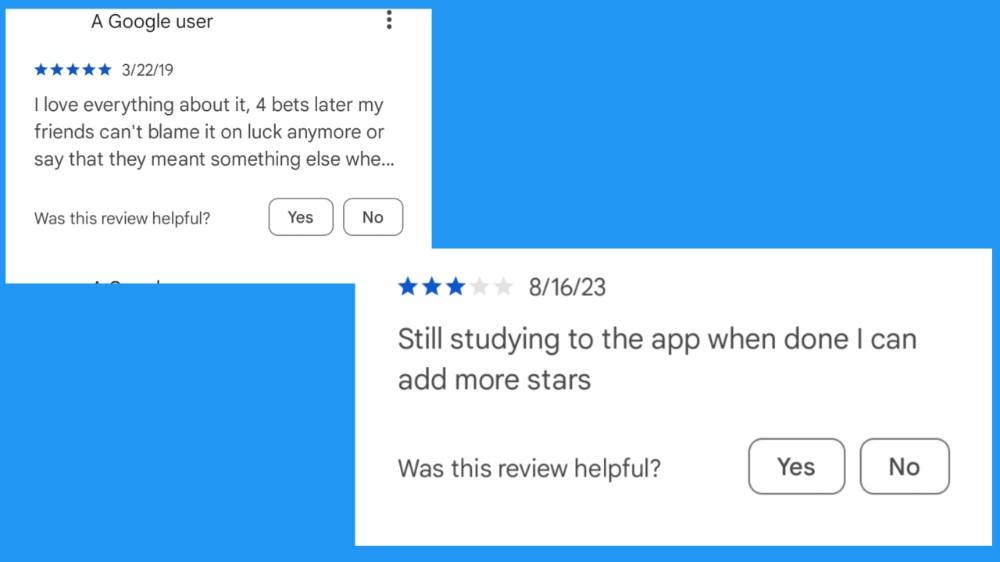 Audiences Reviews And Ratings About The App
