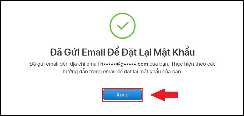 khôi phục tài khoản iCloud