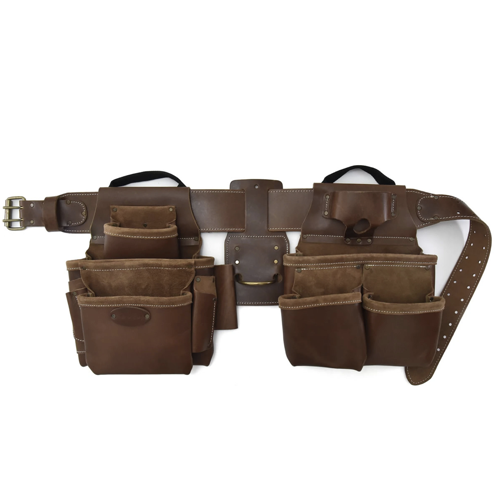 picture of a Style n Craft 98434 17-Pocket Top Grain 4 Piece Pro-Framers Combo tool belt