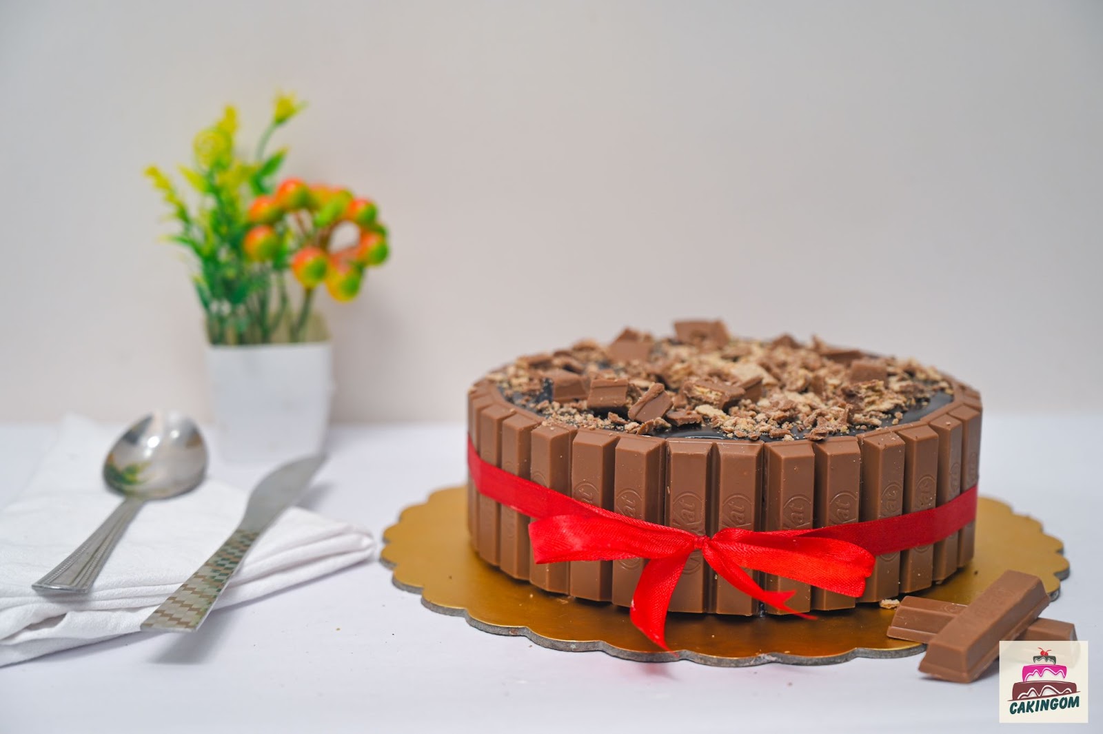 Overloaded KitKat Cake