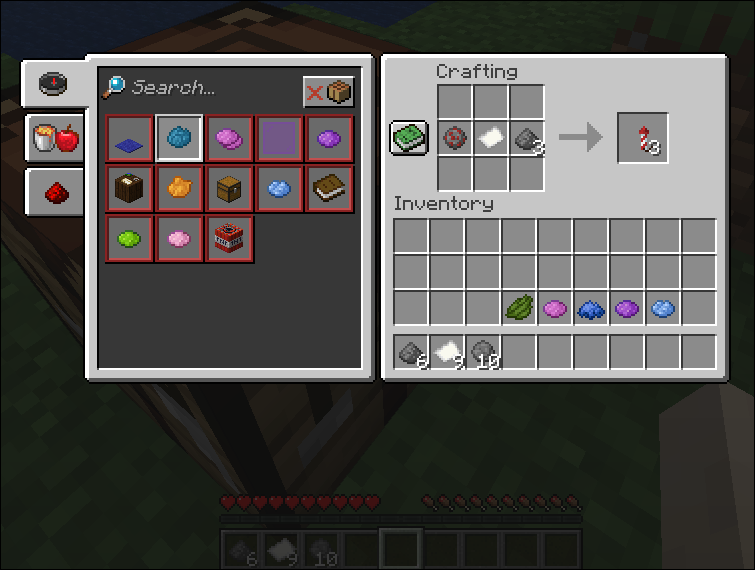 Use Crafting Table