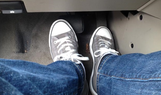 The habit of using both legs