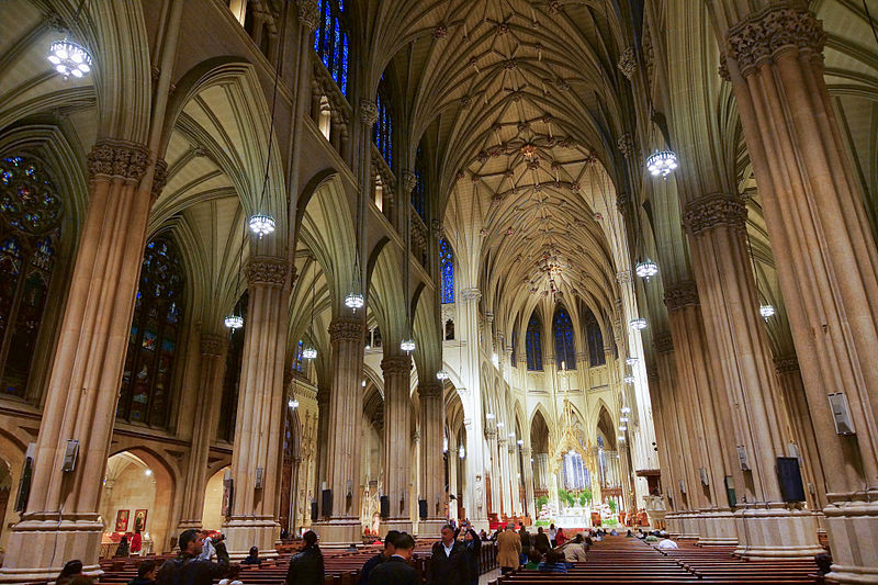 File:NYC - St. Patrick's Cathedral - Interior.JPG