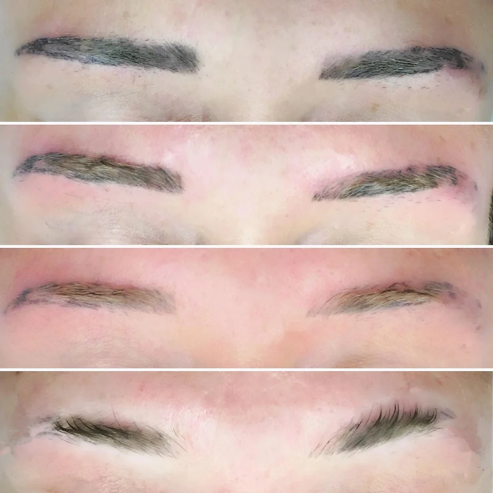 How To Remove Eyebrow Makeup Tattoo Saubhaya Makeup
