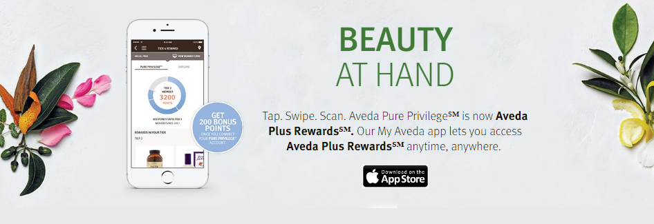 Aveda beauty rewards program