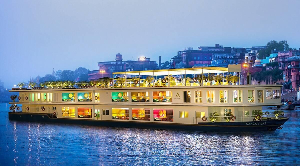 PM Modi flags off 'world's longest river cruise' Ganga Vilas from Varanasi  | India News,The Indian Express