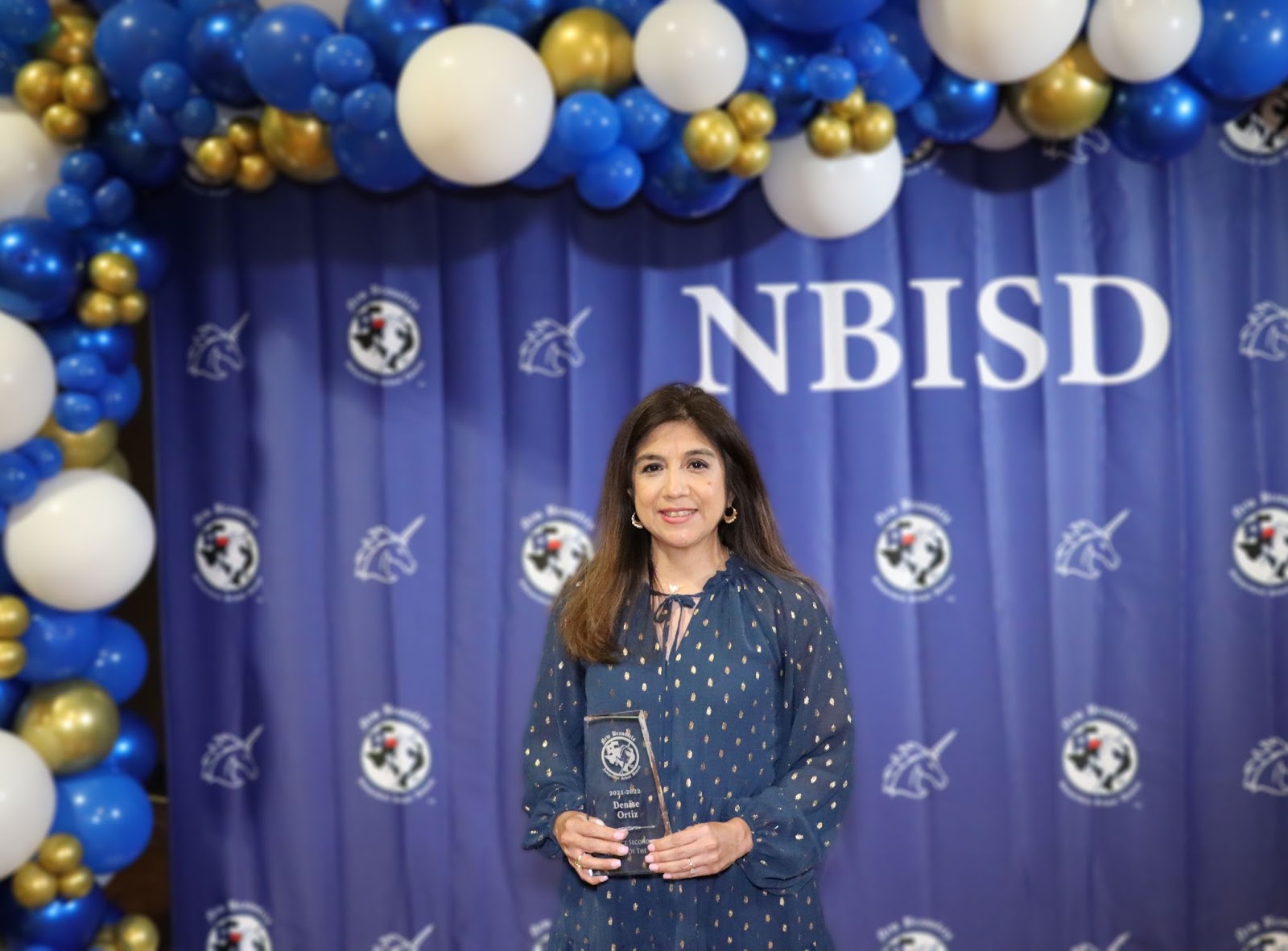 Denise Ortiz was announced as Secondary Teacher of the Year
