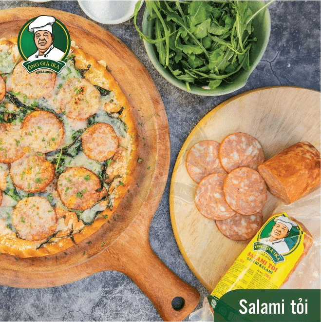 Salami tỏi IKA