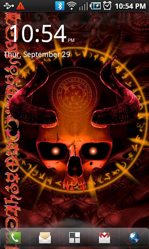 Mystical Skull Live Wallpaper apk