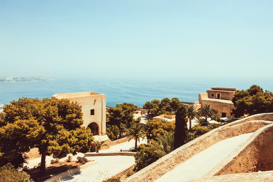 A stunning view of Málaga