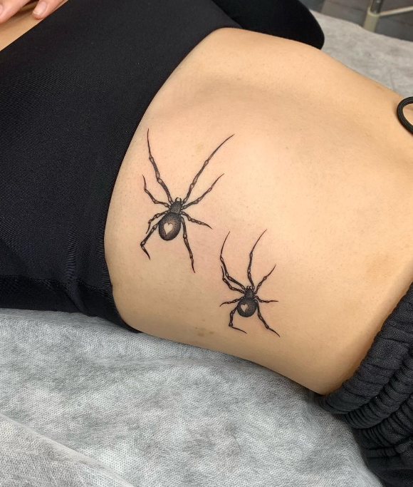 Multi Spider Tattoo