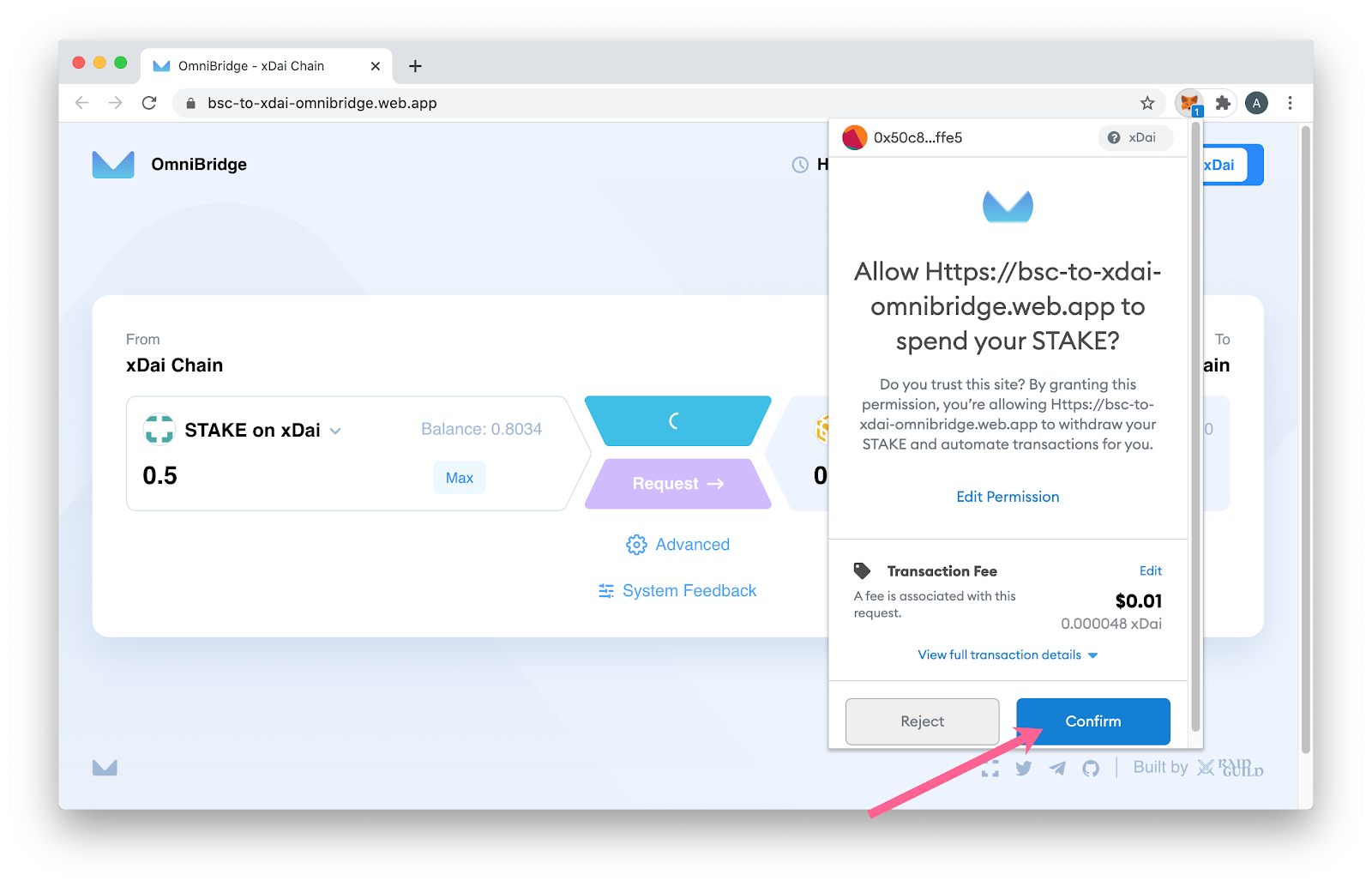 unlock metamask