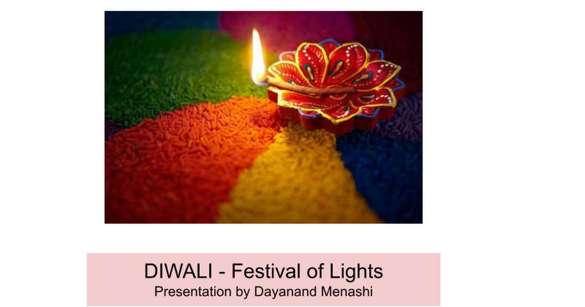 Diwali-Presentation