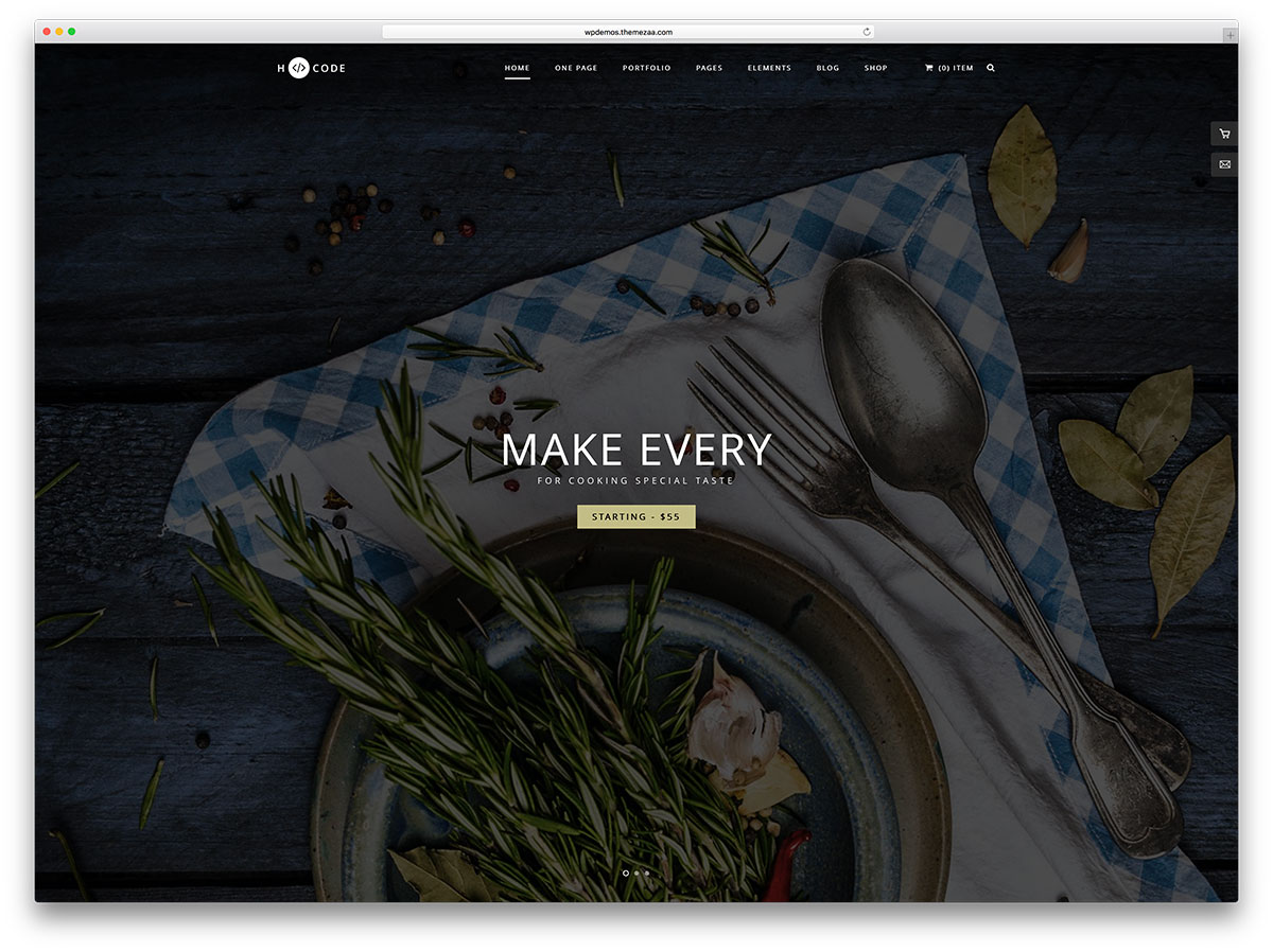 h-code-fullscreen-restaurant-menu-website-template