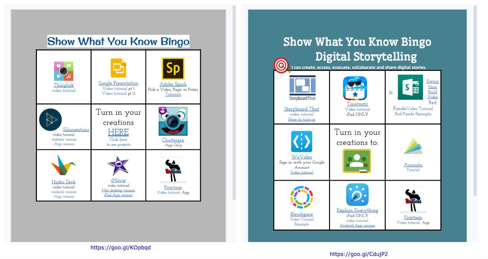 5th grade homework choice board