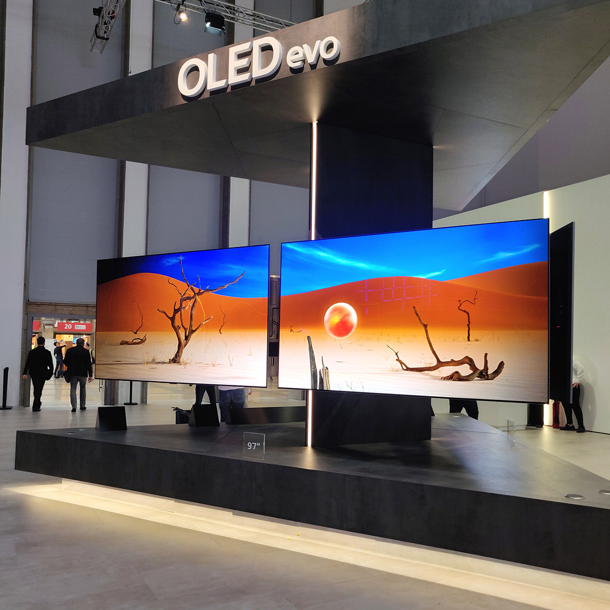 LG à l'IFA 2022 : nouvelle TV OLED G2 97"