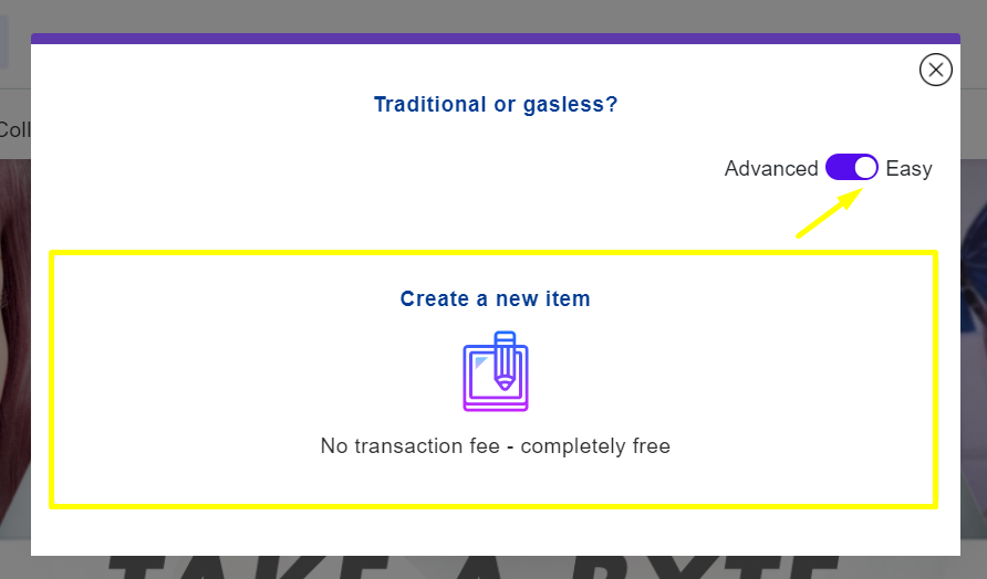 Publish your NFT on Mintable without paying gas fee
