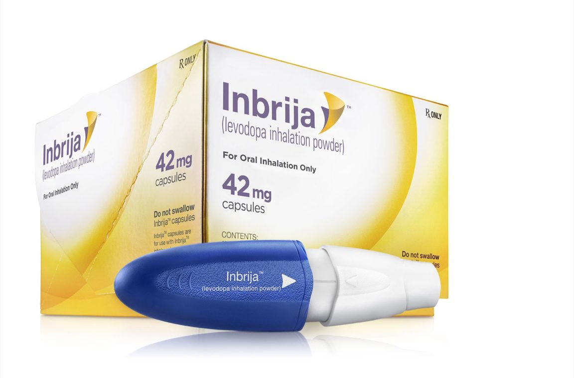 Inbrija là thuốc mới điều trị Parkinson cải tiến dạng xịt giúp cung cấp Levodopa nhanh chóng 
