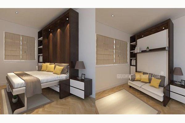 Giường thông minh kết hợp ghế sofa Giường thông minh kết hợp ghế sofa