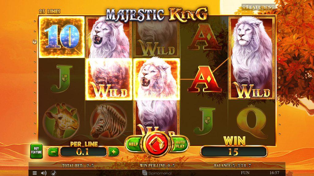 Majestic King – Spinomenal