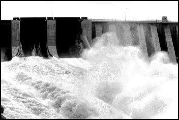 dam and water