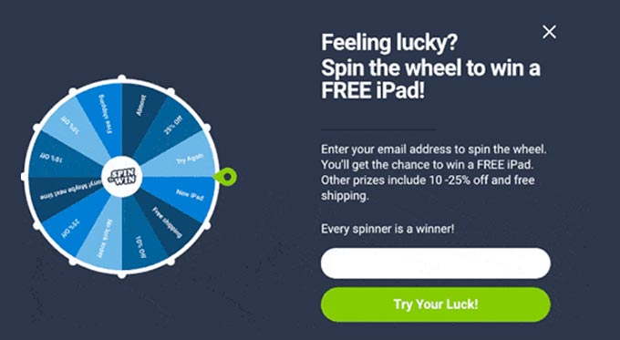 Spin Wheel Example
