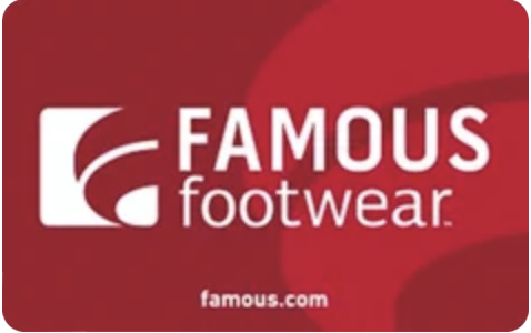 Buy Famous Footware Gift Cards