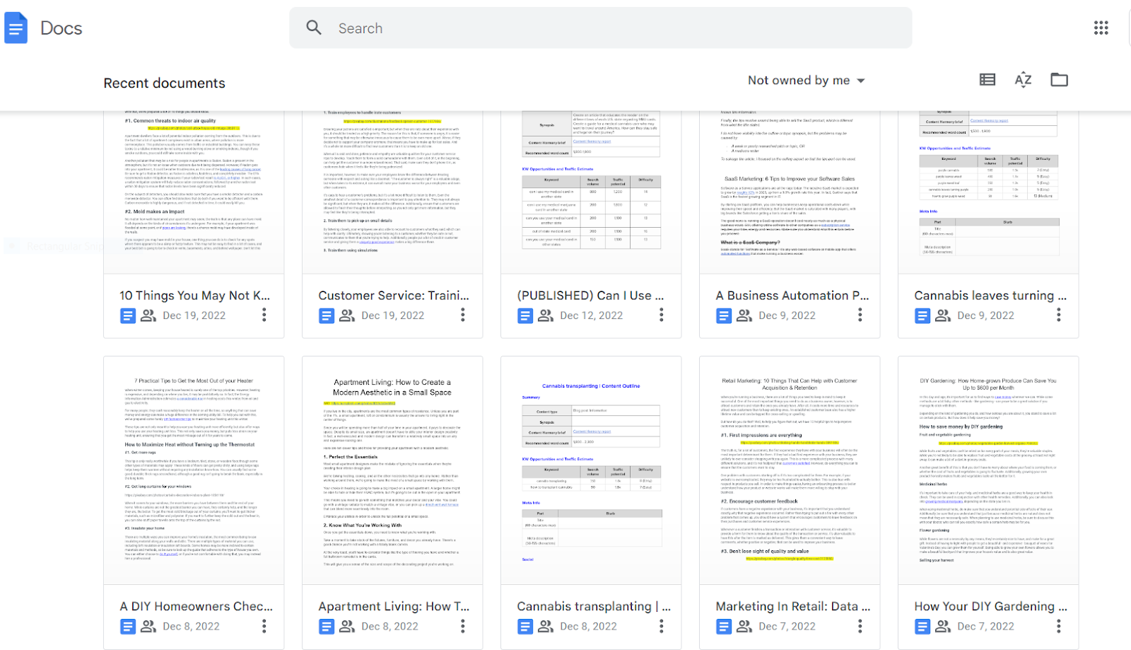 google docs wiki versions