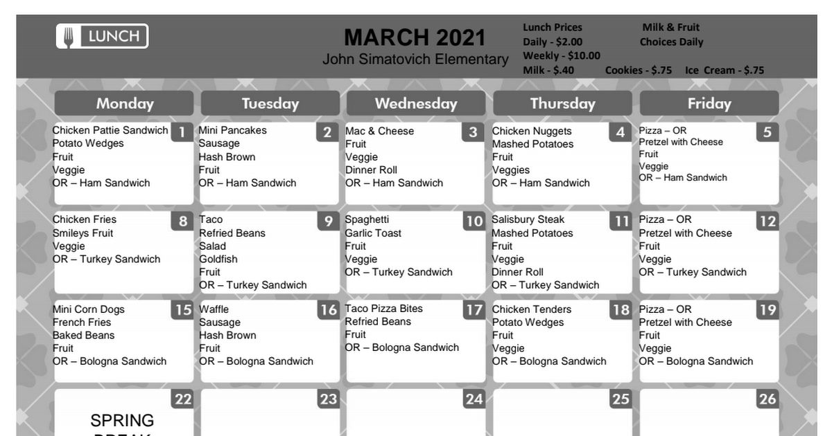 March 2021 - Lunch.pdf