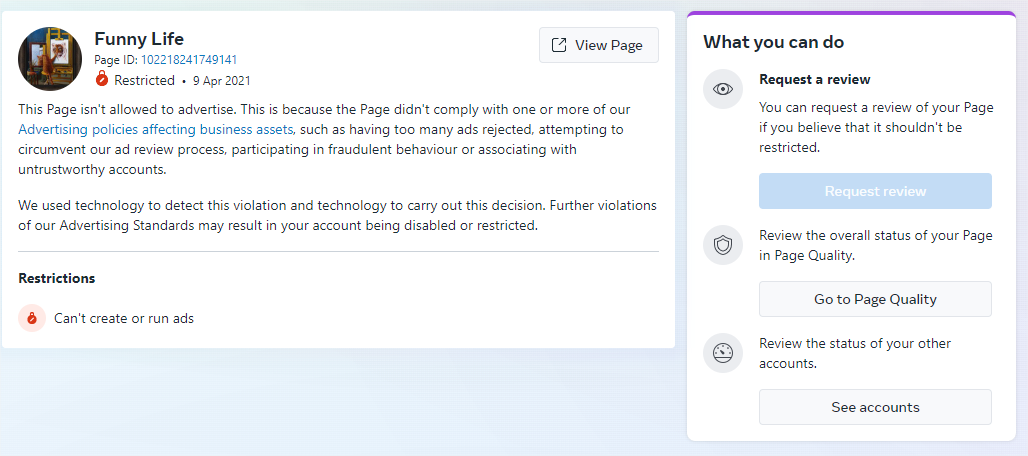 request review