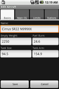 Download Aircraft Weight and Balance apk