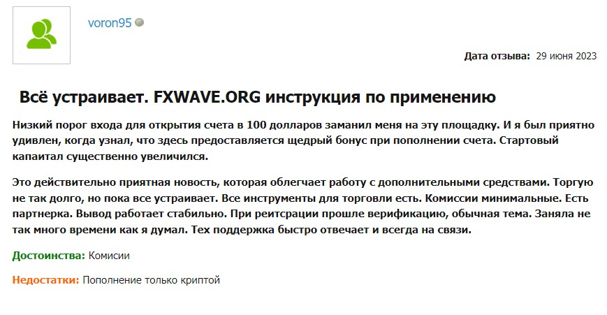 Брокер FXWave