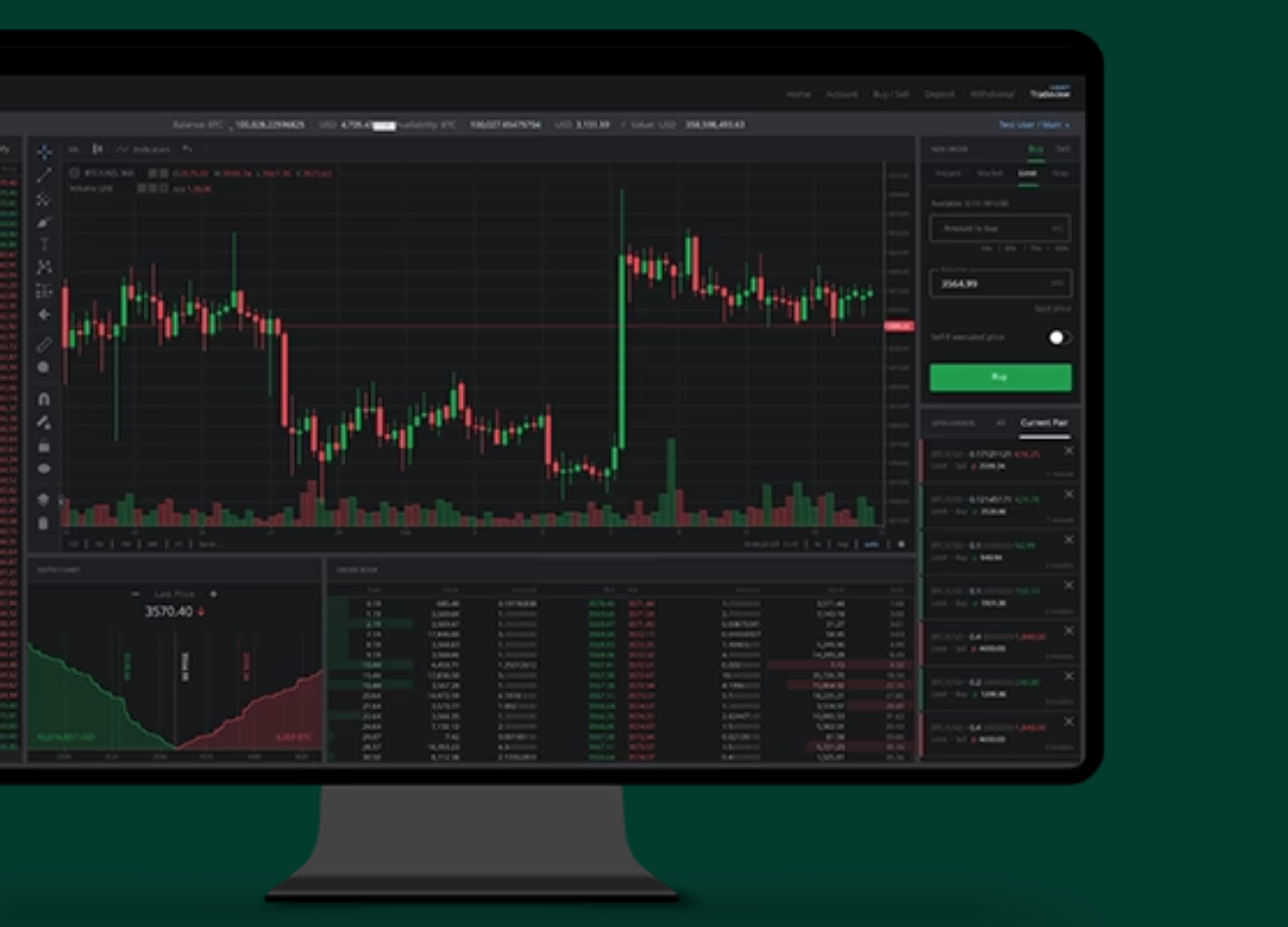 bitstamp interface