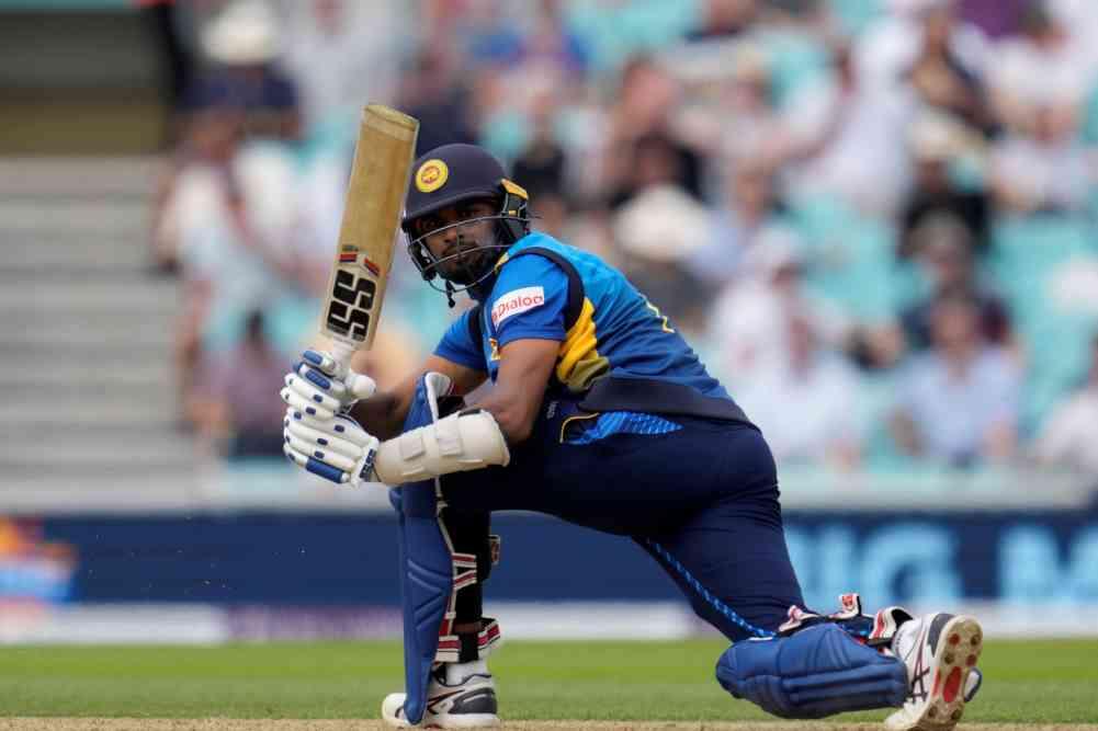 Dasun Shanaka scored 124 runs in the three-match T20I series against India