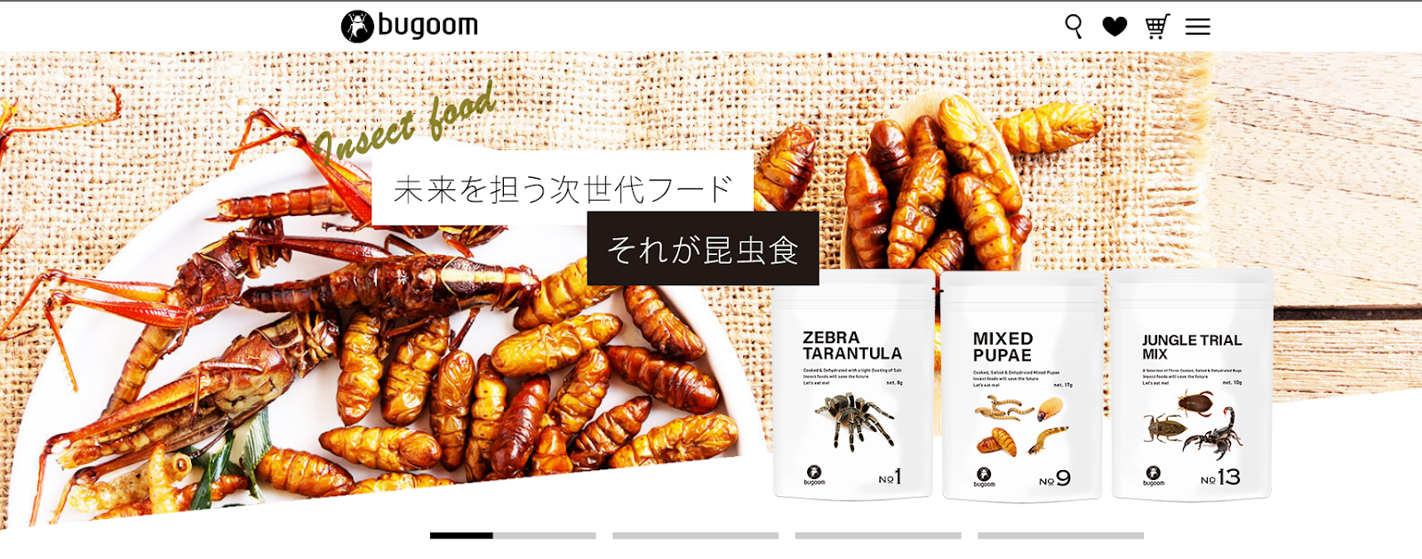日本の昆虫食企業 Bugooの画像
