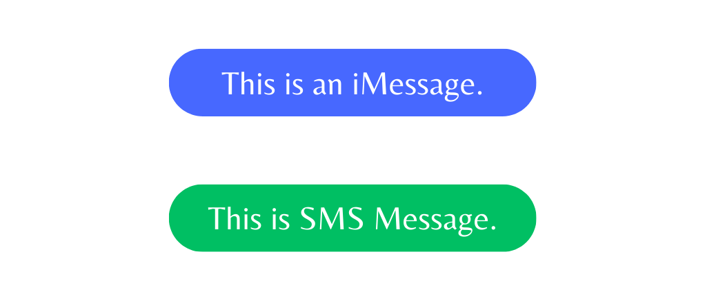 Difference Between SMS and iMessage
