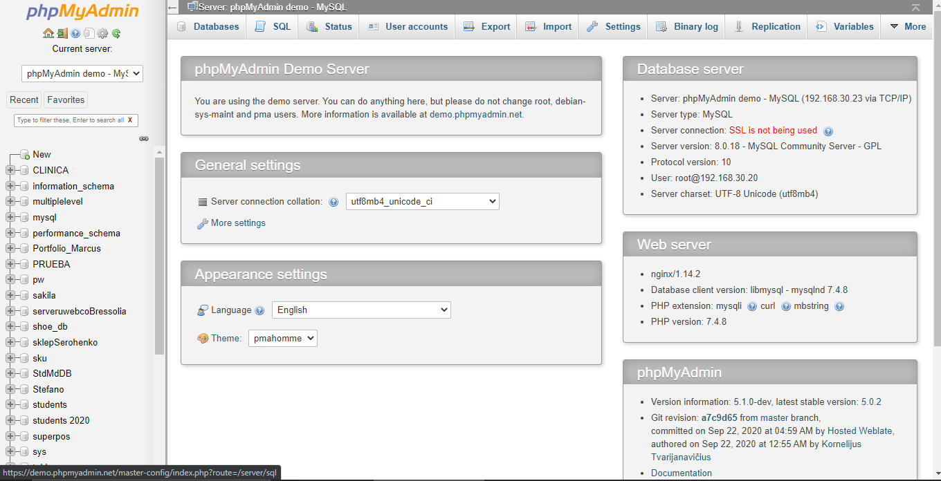 Ekspor database